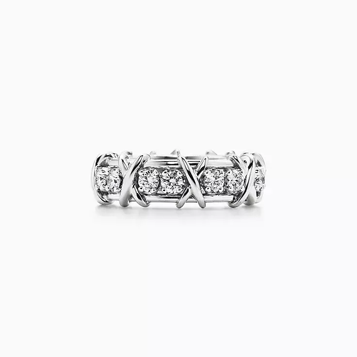 tiffany-co-schlumbergersixteen-stone-ring-19186555_1039864_ED (1) انگشتر نقره X - تصویر 1